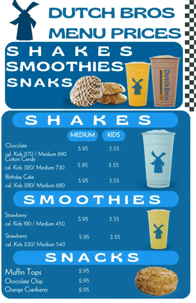 Shakes Smoothies Dutch Bros